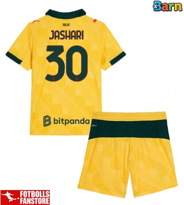 AC Milan Ardon Jashari #30 Tredje Tröja Barn 2025-26 Kortärmad (+ Korta byxor)